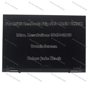 ASUS Zenbook Flip S13 OLED UX371 4K LCD Touch Screen Display Complete 3840×2160 - Picture 1 of 6