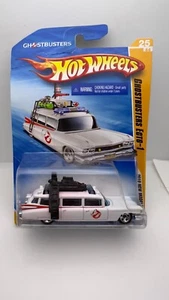Hot Wheels Ghostbusters Ecto One 1959 Cadillac Diecast 1/64 Scale New Sealed - Picture 1 of 4