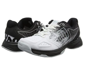 Wilson Unisex Kid's, KAOS Comp Jr Tennis Shoes, Sneakers For Kids, Black / White - Picture 1 of 7