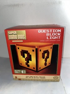 Paladone Super Mario Bros Question Block Light Collectors Edition - Picture 1 of 2