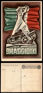1941 - Franchigia Militare - Carri Armati - manifesto 9 maggio (F60/1) - nuova - Picture 1 of 1