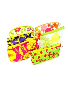 Clinique Floral Print Flowers Cosmetic Makeup Bags Pouch With Zipper-Choose One - Imagen 1 de 55
