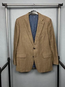 Gant Vintage Mens LINEN-Cotton Blazer Jacket Size 50 M - Picture 1 of 5