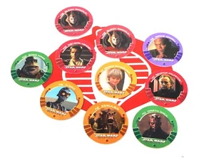 Star Wars POG POGS Lot Episode I Taco Bell Pizza HUT KFC - Picture 1 of 2