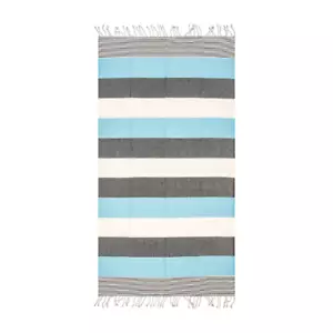 Absorbent and Quick Drying Turkish Bath Towel | 100% Turkish Cotton Lightweight - Picture 1 of 5
