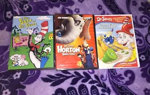 Horton Hears A Who! Movie DVD Green Eggs And Ham DVD & The Best Of Dr Seuss DVD - Picture 1 of 2