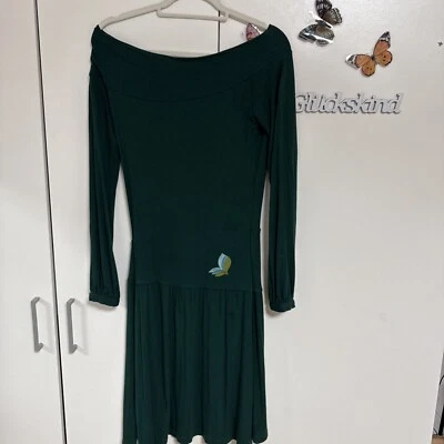 Skunkfunk Kleid Grün Berlin Design Größe 38 Wald Elfe Fee Goa - Bild 1 von 4