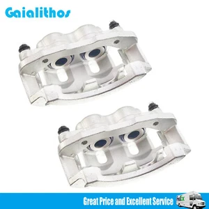 2x Brake Calipers w/ Bracket for Ford E-150 E-250 E-350 Club Wagon Rear LH & RH - Picture 1 of 12
