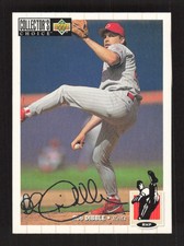 1994 Collector's Choice Silver Signature  Rob Dibble #93 Cincinnati Reds