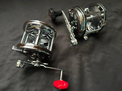 Carrete Olmpic Direct Fuerte 60 y Nuevo Fighter 450 Juego de 2 Carretes Antiguo Vintage Funcionados Foto 1 de 4