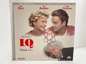 I.Q. Think Love Laserdisc (Meg Ryan / Tim Robbins) - 1995 Widescreen Edition - Picture 1 of 7