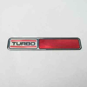 Fits All Model Car Vintage 80's 90's Automotive Safety Trim Emblem Decal TURBO - Bild 1 von 4