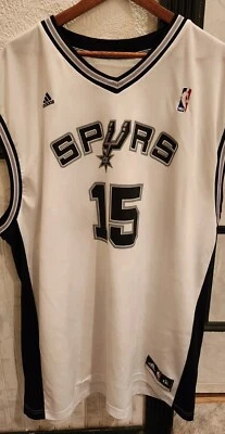 NBA Adidas San Antonio Spurs Matt Bonner Jersey 15 Mens XXL White Red Mamba - Image 1 of 4