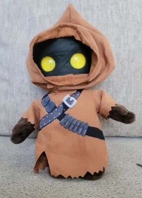 Star Wars Galactic Pals Jawa Tatooine Plush Figure in Robe 11in Tall. Mattel - Image 1 of 4