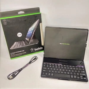 Belkin QODE Ultimate Wireless Keyboard Folio Case 10", Black (F5L149) - Picture 1 of 6