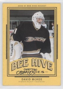2006-07 Upper Deck Bee Hive Matte /100 David McKee #101 Rookie RC