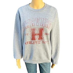 Vintage Harvard University Sweatshirt 90s Harvard Athletic Dept - Womens Medium - Picture 1 of 5