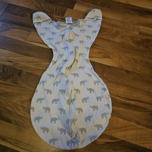SwaddleDesigns Borsa a tracolla transitoria braccia maniche a mezza lunghezza 3-6 m - Foto 1 di 5