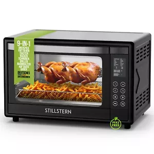 Mini-Backofen mit Umluft (35L) LED Display, Innenbeleuchtung, 1600W, DE Version - Bild 1 von 7