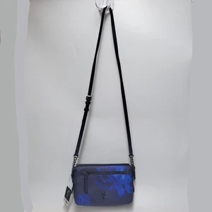 Neu Simply Vera Wang Sintra Umhängetasche Handtasche - Kobaltblau Blumen - Bild 1 von 11