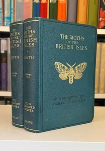Wayside and Woodland THE MOTHS OF THE BRITISH ISLES Series I & II SOUTH 1948 - Imagen 1 de 4