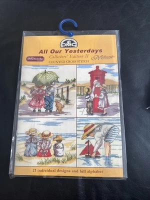 Vintage DMC Collectors’ Edition II All our Yesterdays - 21 Cross Stitch Patterns - Image 1 of 3