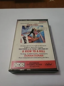 A View to a Kill Soundtrack; Audio Cassette Capitol 1985 James Bond Duran Duran - Picture 1 of 4