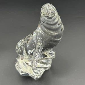 Wonders of the Wild 24% Lead Crystal Seal Sea Lion Clear Figure Made In Germany - Picture 1 of 15