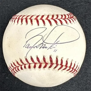 Barry Larkin signed Official MLB Baseball Reds autograph ~ JSA - Picture 1 of 4