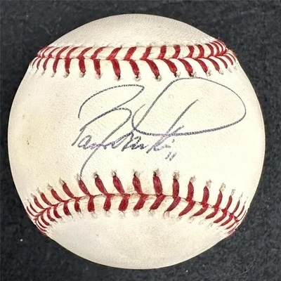 Barry Larkin signed Official MLB Baseball Reds autograph ~ JSA - Image 1 of 4