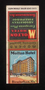 Hotel Motlton de 1940 moderno situado en el centro Birmingham AL Jefferson Co MB - Imagen 1 de 2