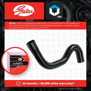 Radiator Hose fits PEUGEOT 206 2D 1.6 Lower 2000 on Coolant Gates 1351EW Quality - Picture 1 of 2