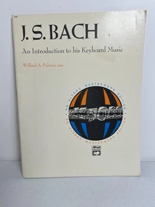J.S. Bach An Introduction to his Keyboard Music Book Alfred Masterwork Edition - Picture 1 of 6