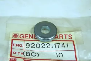 NEW OEM KAWASAKI ZX600 ZX 600 NINJA WASHER 92022-1741 - Picture 1 of 1