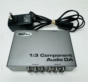 GEFEN 1:3 COMPONENT AUDIO DA w Power Cord - Picture 1 of 13