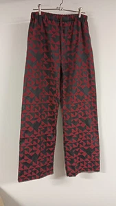 Wide leg pants, TALL, Red and Grey, size Large (16) - Picture 1 of 2