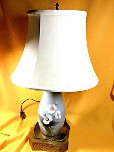 Mid century 1965 Table Porcelain Lamp Royal Copenhagen Denmark - Picture 1 of 3
