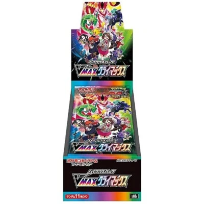 Pokemon VMAX Climax Booster Box Japanese s8b Factory Sealed