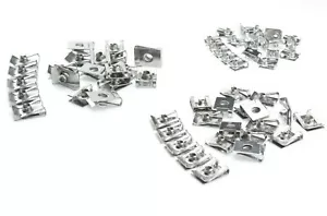 Clips M4 M5 M6 dado di lamiera latta scatto in acciaio inox V2A 4-6mm metrica - Foto 1 di 7