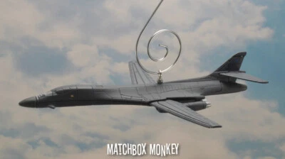 Iron Horse B-1B Bomber SAC USAF Bone Lancer Christmas Ornament Airplane Aircraft - Image 1 of 4