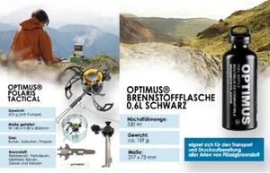 Optimus Polaris Optifuel TACTICAL Multifuel Kocher ECWCS KSK SAS MOLLE NEU/OVP - Picture 1 of 2