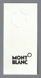 Carte publicitaire - advertising card - Mont Blanc