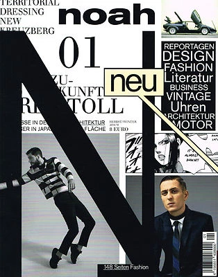 NOAH Germany #1 A/W 2014/15 Mens Fashion FLYING LOTUS Louis Simonon @ NEW @ - Image 1 of 4