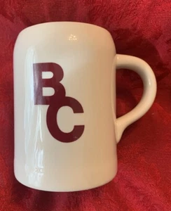 Large Heavy 16 Oz Mug with BC in Maroon Letters Boston College - Picture 1 of 6