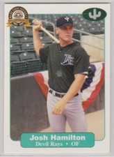 Josh Hamilton / 1st pick in the 1999 draft by Tampa Bay Rays