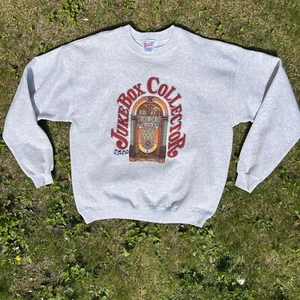 Vintage Hanes Activewear Jukebox Collector 1992 Crewneck Sweatshirt XXL - Picture 1 of 7