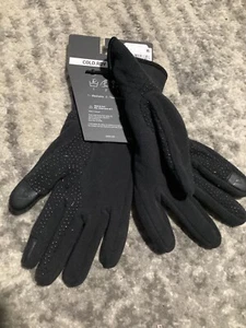 Adidas Men's Gloves, AWP Comfy Tech Fleece Running, Black Size M/L - Picture 1 of 9