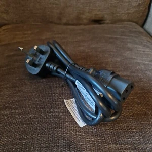 1.5m Power Cord UK Plug to IEC Cable - Mains Kettle Lead C13 - New - Picture 1 of 5