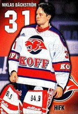 1999-00 Finnish Cardset #218 Niklas Backstrom