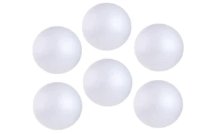 Round White Foam Balls Art Craft Household School Projects Home Decoration 6 In - Picture 1 of 8